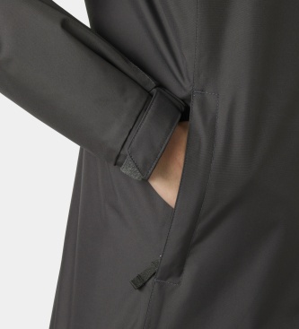Helly Hansen Belfast lång vinterjacka grå