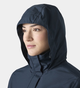 Helly Hansen Giacca impermeabile lunga Aden blu navy