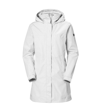 Helly Hansen Giacca impermeabile lunga Aden bianca