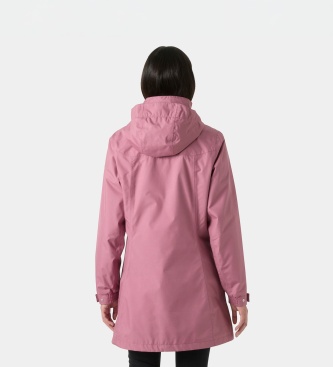 Helly Hansen Veste imperméable longue Aden rose