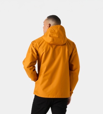 Helly Hansen Seven J orange waterproof jacket