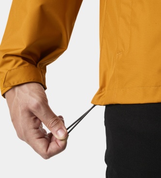 Helly Hansen Seven J orange waterproof jacket