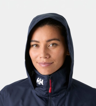 Helly Hansen Giacca nautica Crew Hooded 2.0 blu navy