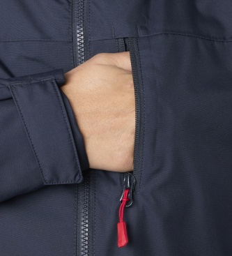 Helly Hansen Giacca nautica Crew Hooded 2.0 blu navy