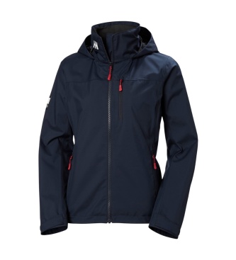 Helly Hansen Giacca nautica Crew Hooded 2.0 blu navy