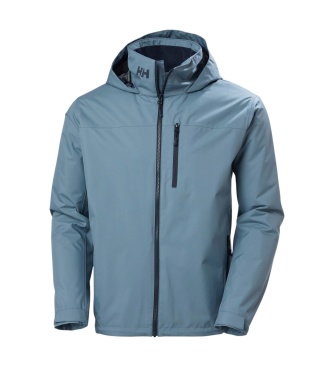 Helly Hansen Segeljacke Crew Hooded Midlayer 2.0 blau