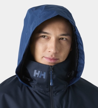 Helly Hansen Giacca nautica Crew Hooded Midlayer 2.0 blu scuro