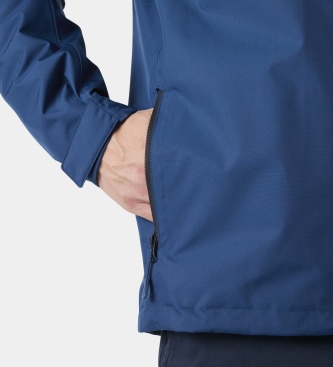 Helly Hansen Giacca nautica Crew Hooded Midlayer 2.0 blu scuro
