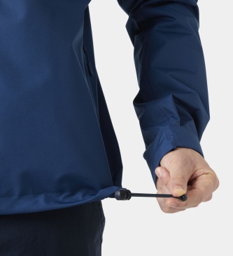 Helly Hansen Giacca nautica Crew Hooded Midlayer 2.0 blu scuro