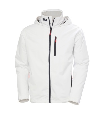 Helly Hansen Crew Hooded Midlayer 2.0 seglarjacka vit