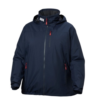 Helly Hansen Giacca nautica Crew Hooded Midlayer Plus 2.0 blu navy