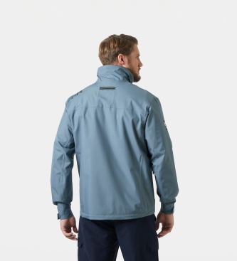 Helly Hansen Blå seglarjacka Crew Midlayer 2.0