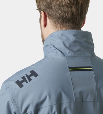 Helly Hansen Blå seglarjacka Crew Midlayer 2.0