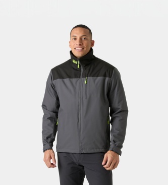 Helly Hansen Crew Midlayer 2.0 seglarjacka grå