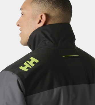 Helly Hansen Crew Midlayer 2.0 seglarjacka grå