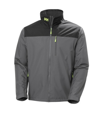 Helly Hansen Crew Midlayer 2.0 seglarjacka grå