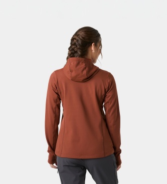 Helly Hansen Rjava flis jakna s kapuco Versalite
