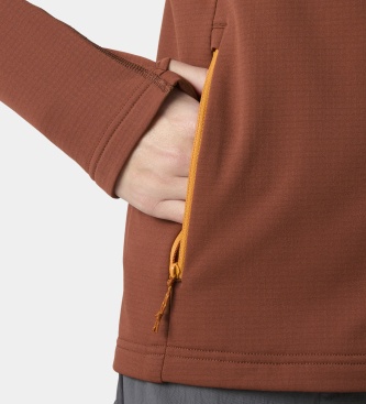 Helly Hansen Rjava flis jakna s kapuco Versalite