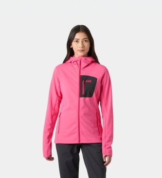 Helly Hansen Flisasta jakna s kapuco Versalite roza