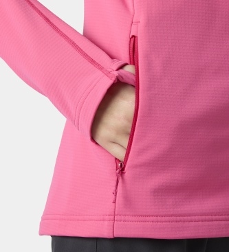 Helly Hansen Flisasta jakna s kapuco Versalite roza
