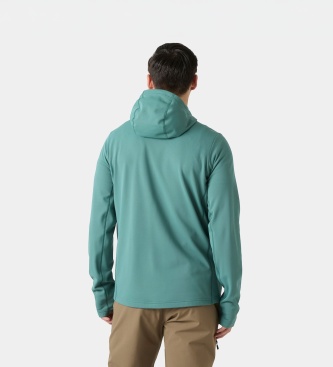 Helly Hansen Giacca in pile con cappuccio Versalite verde