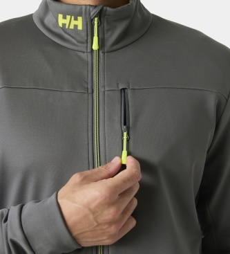 Helly Hansen Light gray Crew fleece jacket