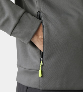 Helly Hansen Light gray Crew fleece jacket