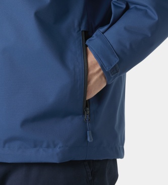 Helly Hansen Veste polaire Crew Hooded bleu marine