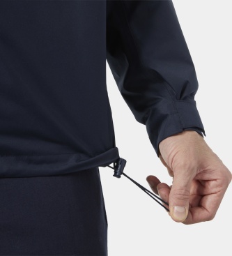 Helly Hansen Crew Hooded fleecejacka marinblå