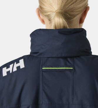 Helly Hansen Giacca in pile Crew Hooded blu navy