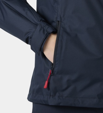 Helly Hansen Giacca in pile Crew Hooded blu navy
