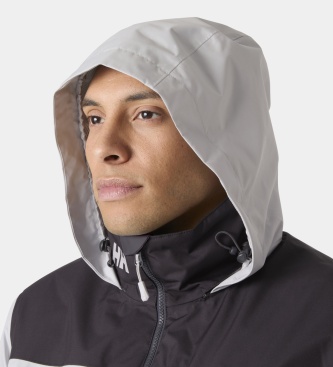 Helly Hansen Veste polaire Crew Hooded grise