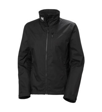Helly Hansen Črna flisovska jakna s kapuco Crew Hooded