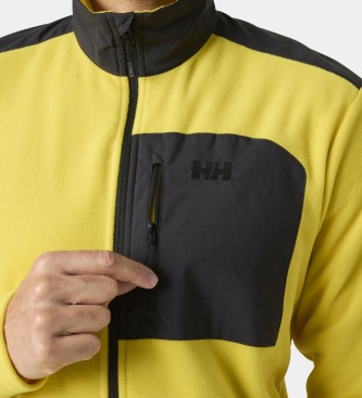 Helly Hansen Daybreaker Block Fleece Jacket Yellow