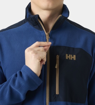 Helly Hansen Daybreaker Block blue fleece jacket