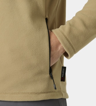 Helly Hansen Beige Daybreaker Block fleece jacket