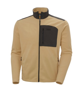 Helly Hansen Beige Daybreaker Block fleece jacket