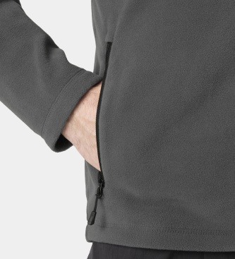 Helly Hansen Daybreaker Block grey fleece jacket