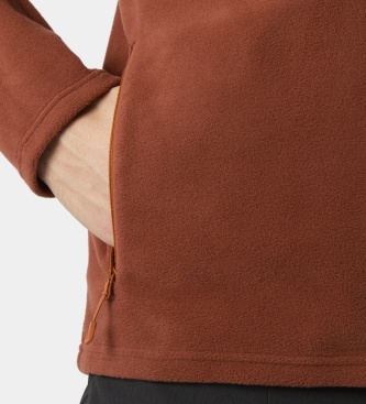 Helly Hansen Orange-red Daybreaker fleece jacket