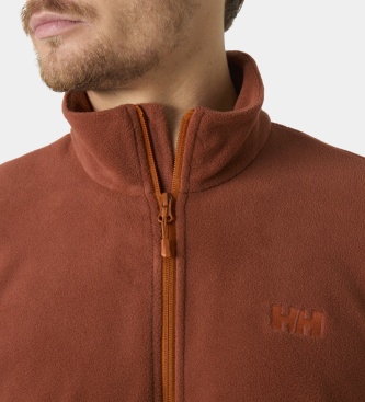 Helly Hansen Orange-red Daybreaker fleece jacket