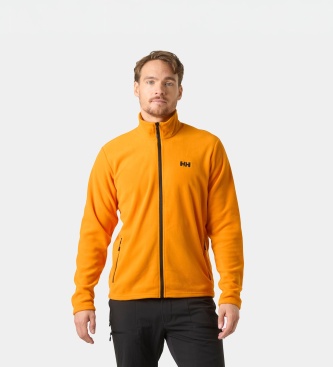 Helly Hansen Daybreaker light orange fleece jacket