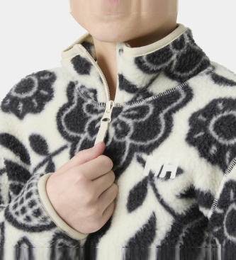 Helly Hansen Frosty Pile fleecejakke hvid, sort