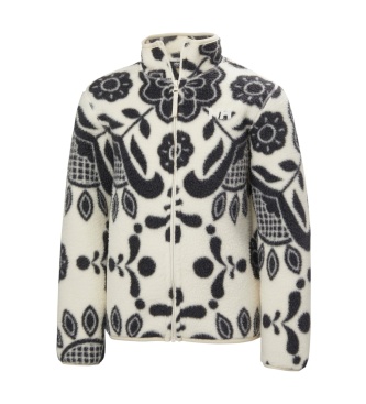 Helly Hansen Frosty Pile fleecejakke hvid, sort