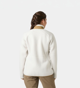 Helly Hansen Imperial Pile Block fleecejack wit