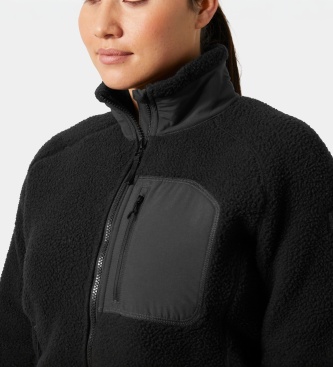 Helly Hansen Imperial Pile Block fleecejakke sort