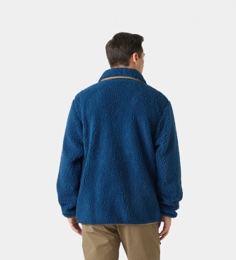 Helly Hansen Moonlit Pile blue fleece jacket