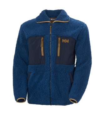 Helly Hansen Moonlit Pile blue fleece jacket