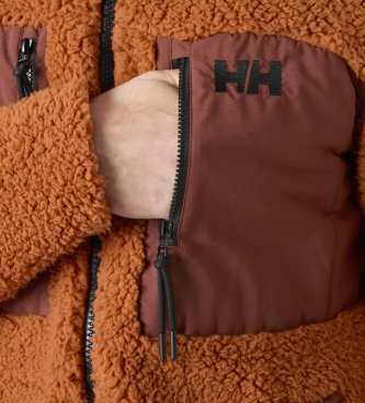 Helly Hansen Orange Moonlit Pile fleece jacket