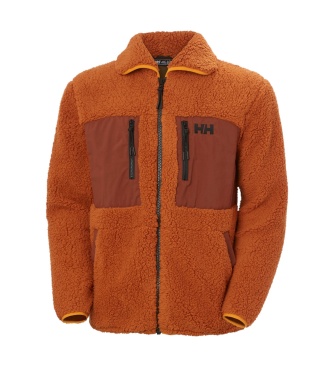 Helly Hansen Orange Moonlit Pile fleece jacket