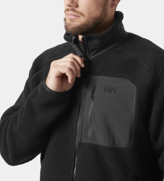 Helly Hansen Panorama Pile Block Fleece Jacket Black